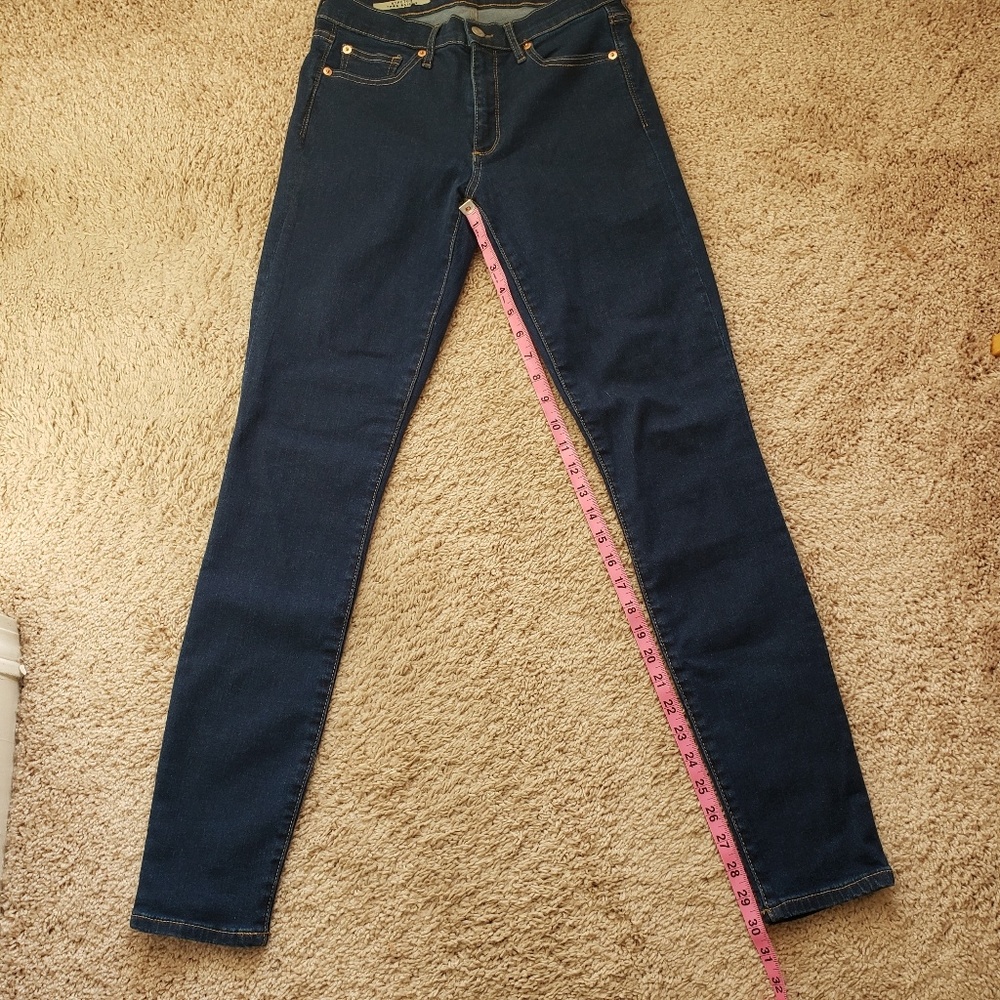 Gap1969 Stretch True Skinny Blue Denim Jeans - Picture 4 of 6